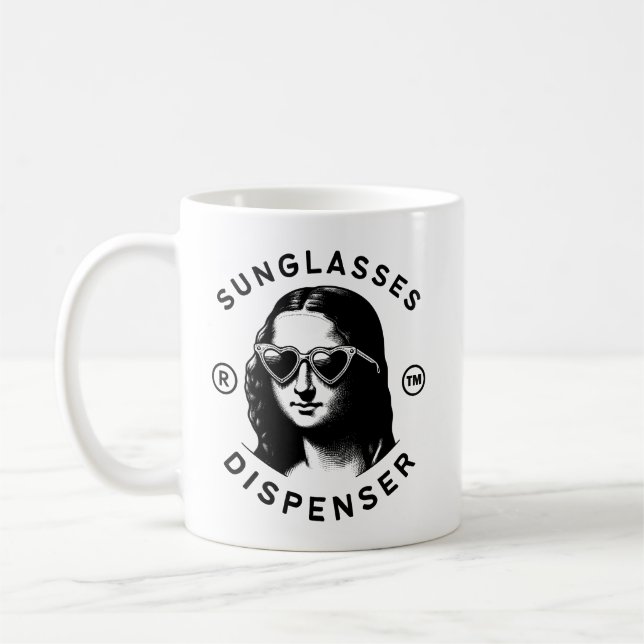 Mug Distributeur de lunettes de soleil (Gauche)