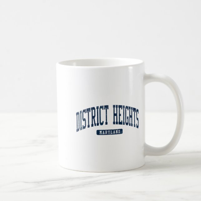 Mug District Heights Maryland Md Collège Université St (Droite)