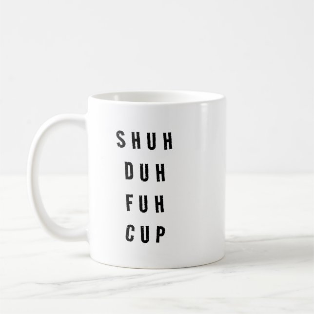 Mug Dit drôle Coworker moderne Citation d'anniversaire (Gauche)