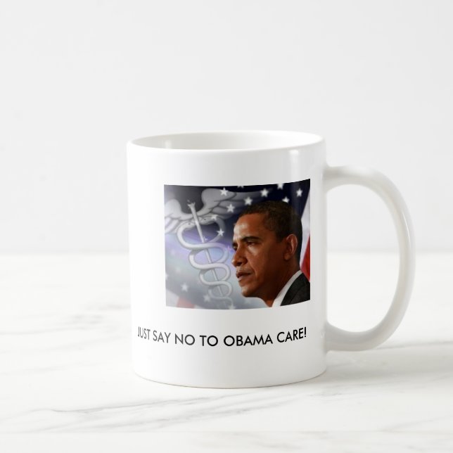 MUG DITES JUSTE NON AU SOIN D'OBAMA ! (Droite)