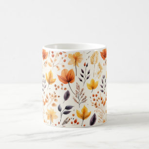 Mug Dites-le avec les feuilles d'automne 2 -