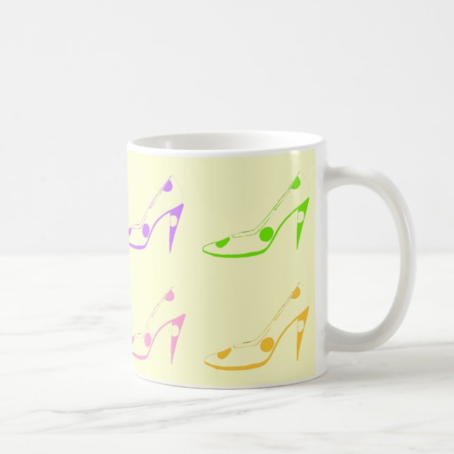 Mug Diva corrompue de chaussure de talon haut (Droite)