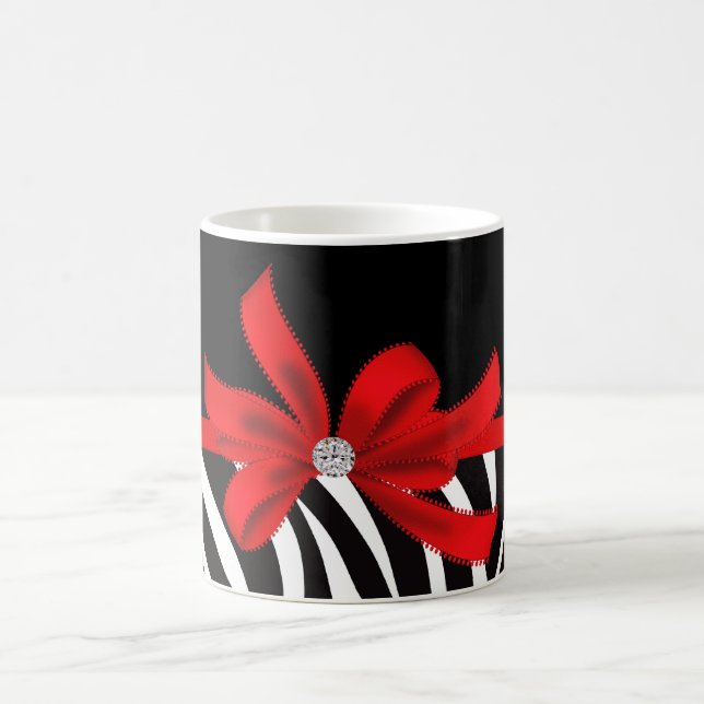 Mug Diva de diamant (rouge) (Centre)