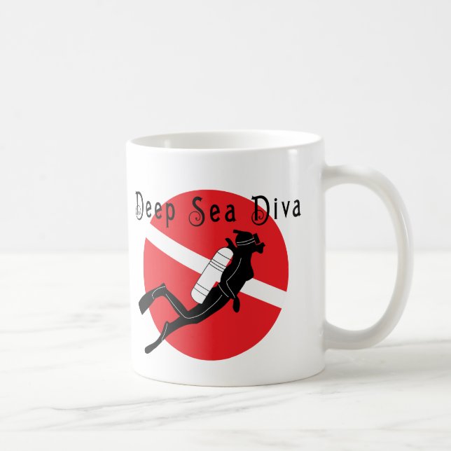 Mug Diva de mer profonde (Droite)