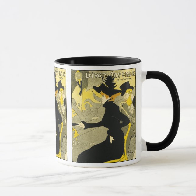 Mug : Divan Japonais par Toulouse-Lautrec (Droite)