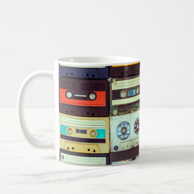 Mug Divers cassettes audio vintages (Gauche)