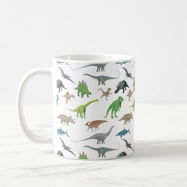 Mug Divers dinosaures (Gauche)