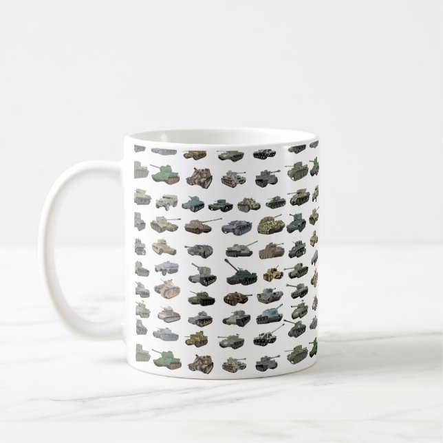 Mug Divers réservoirs 2ÈME GUERRE MONDIALE (Gauche)