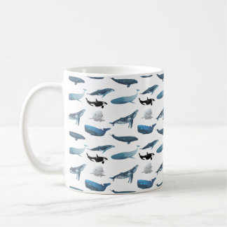 Mug Diverses baleines