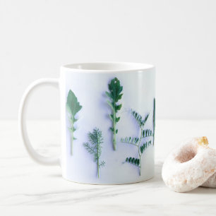 Mug Diverses Formes Vert Feuille Nature