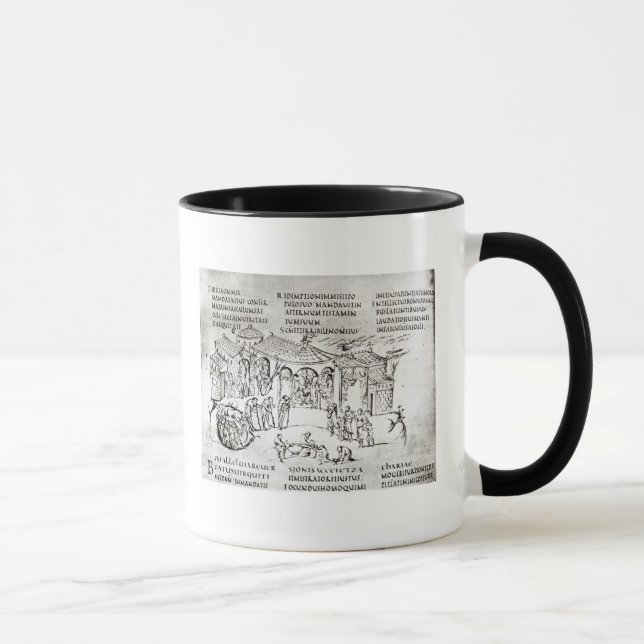 Mug Diverses scènes illustrant un psaume (Droite)