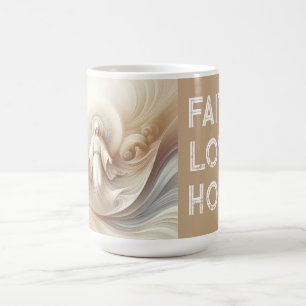 Mug Divine Mère Bénédiction Au Milieu De Tons Blanches