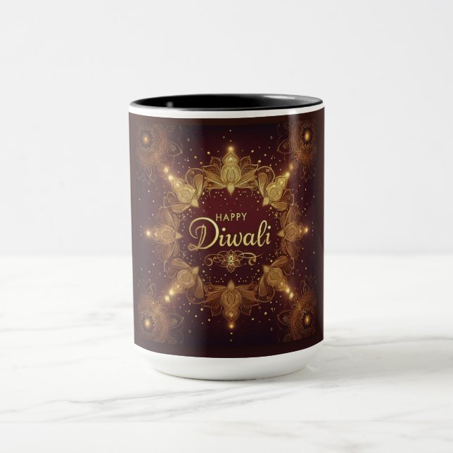 Mug Diwali doré (Centre)