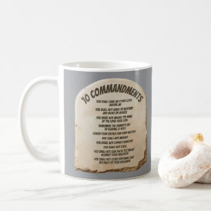 Mug Dix Commandements