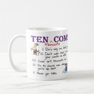 Mug Dix commandements du Minnesota