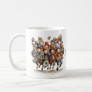 Mug Dix seigneurs bondissants Noël fou 11oz
