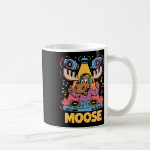 Mug Dj Animal Moose Mixage Beats Musique Amusant