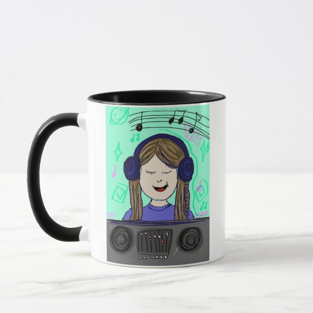 Mug DJ Ayla et DJ Ninja  (Gauche)