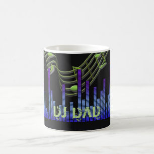 Mug DJ DAD - Fête des pères cadeau personnalisé