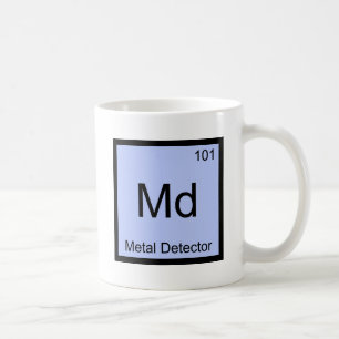 Mug DM - Pièce en t de symbole d'élément de chimie