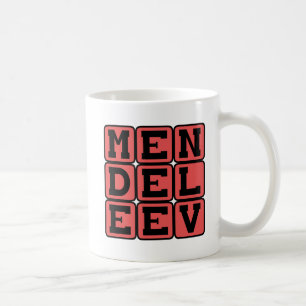 Mug Dmitri Mendeleïev, chimiste russe