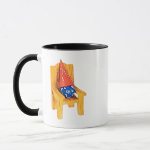 Mug DnD Dice Jail Chair / Dunce Cap / Time-out For d20