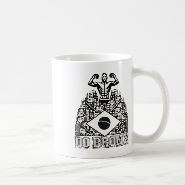 Mug Do Bronx Favela Mixed martial art Bjj Kickboxing M (Droite)