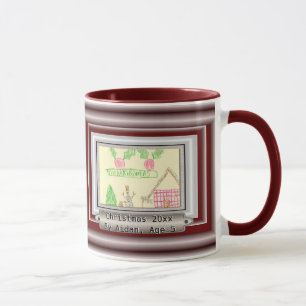 Mug do-it-yourself cadre photo ou d'art personnalisabl