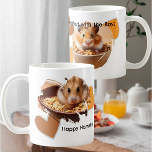 Mug do-it-yourself petit déjeuner avec Hamsters Photo 