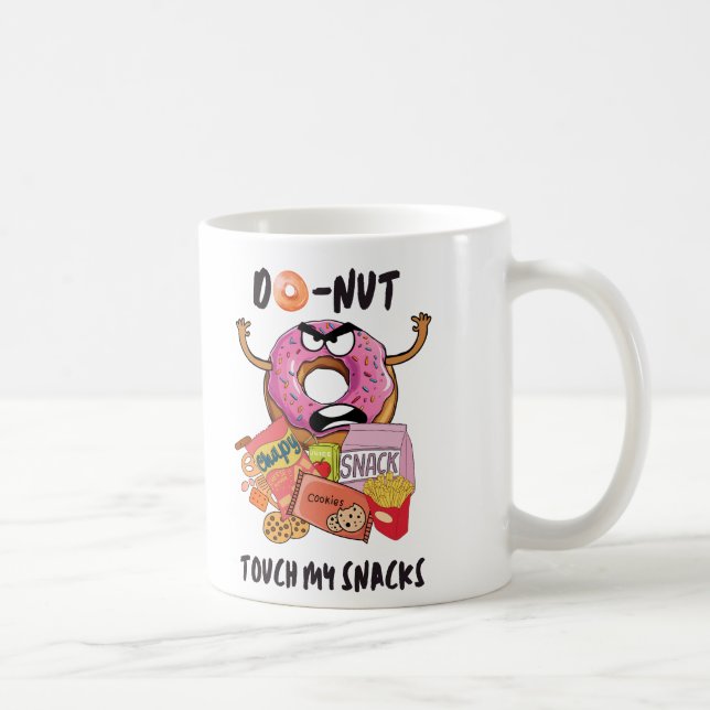 Mug Do-nut touche mes snacks (Droite)
