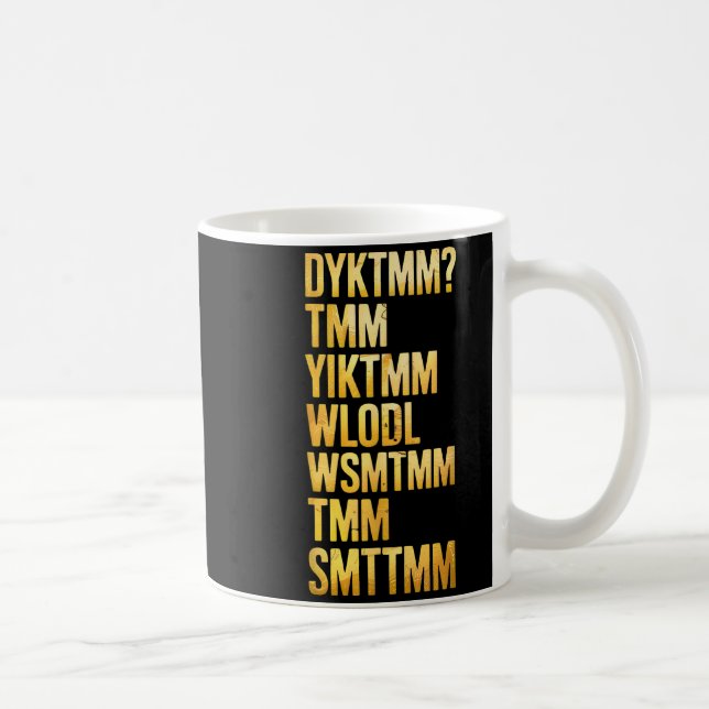 Mug Do You Know The Muffin Man Dyktmm  (Droite)