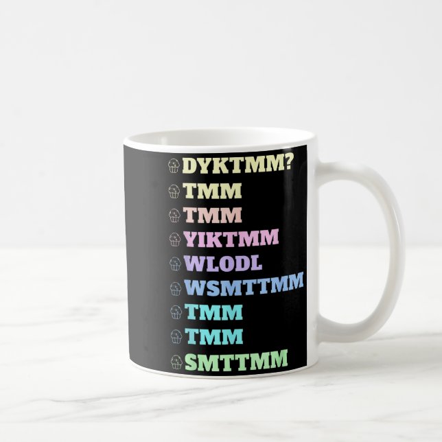 Mug Do You Know The Muffin Man Dyktmm Nostalgia Funny  (Droite)
