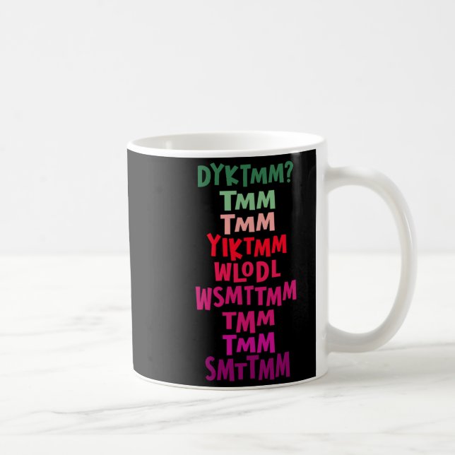 Mug Do You Know The Muffin Man Dyktmm Nostalgia Funny  (Droite)
