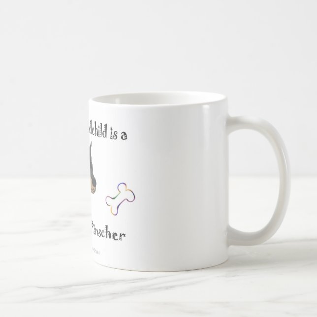 Mug doberman pinscher - plus de races (Droite)