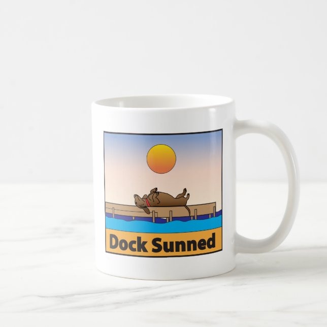 Mug Dock exposé au soleil (Droite)