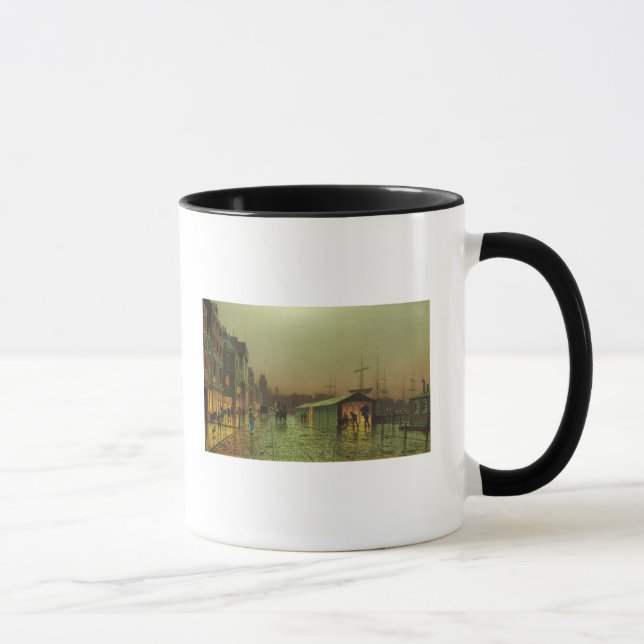 Mug Docks de John Atkinson Grimshaw | Liverpool (Droite)