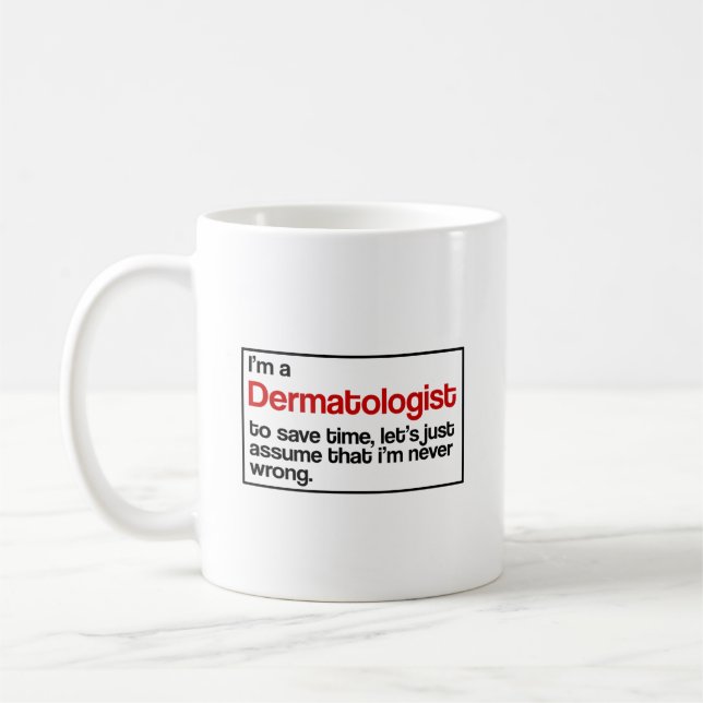 Mug Docteur de dermatologue (Gauche)