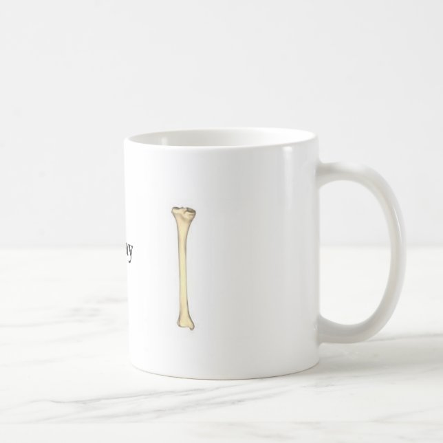 Mug Docteur drôle Médicale Nurse d'humérus de tibia (Droite)