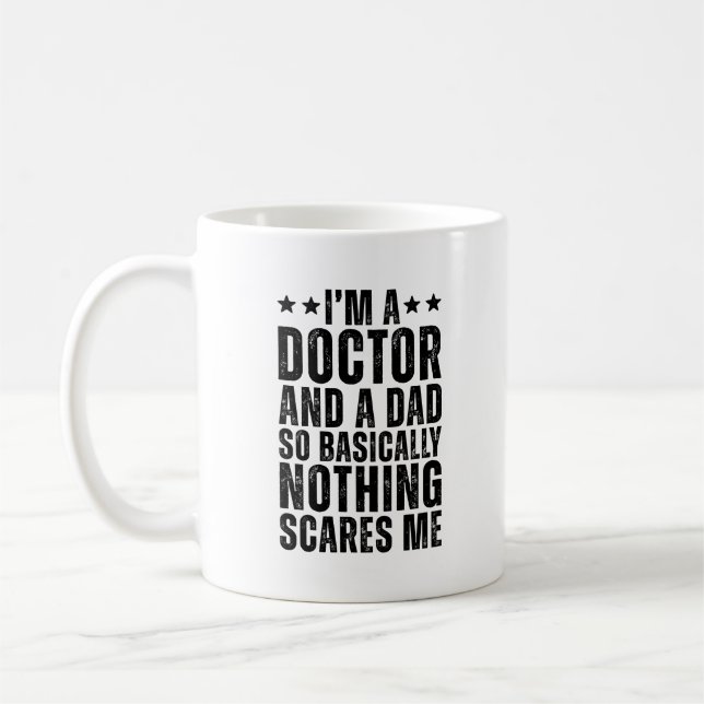 Mug Docteur Et Papa Drôle (Gauche)