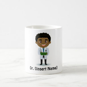 Mug Docteur masculin personnalisé/Médicale