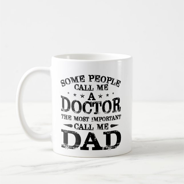 Mug Docteur Papa, On M'Appelle Docteur (Gauche)