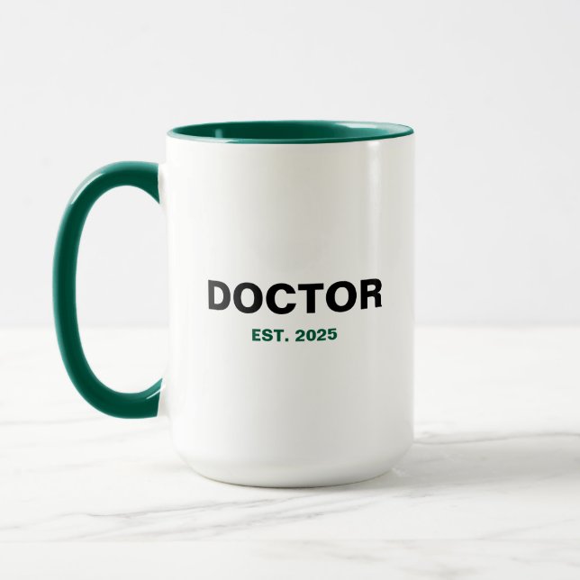 Mug DOCTOR Année de création (Gauche)