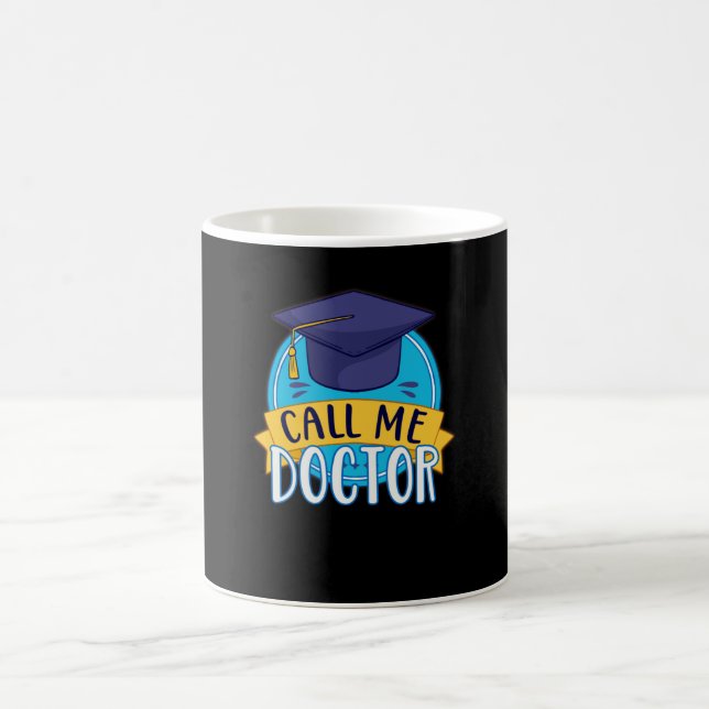 Mug Doctorat Appelez-moi Docteur Diplôme Funny Promoti (Centre)