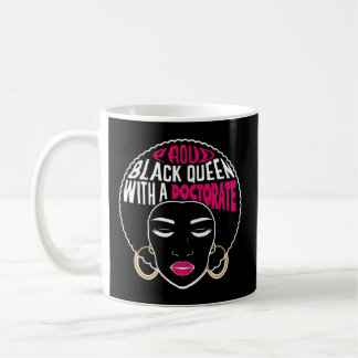 Mug Doctorat Black Queen Doctorat Diplôme E