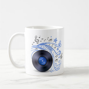 Mug Dodle de musique Vinyl