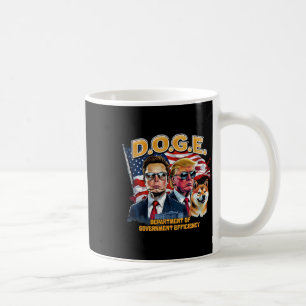 Mug Doge D.o.g.e. Rendre l'Amérique efficace Trump D