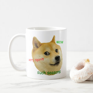 Mug Doge Holiday Funny Meme
