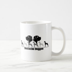 Mug Doggenlogo Schwarz Grau