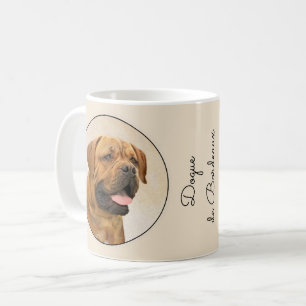 Mug Dogue de Bordeaux Peinture - Cute Original Chien A