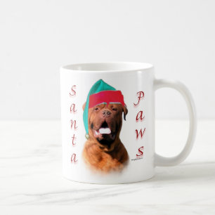 Mug Dogue de Bordeaux Père Noël Paws